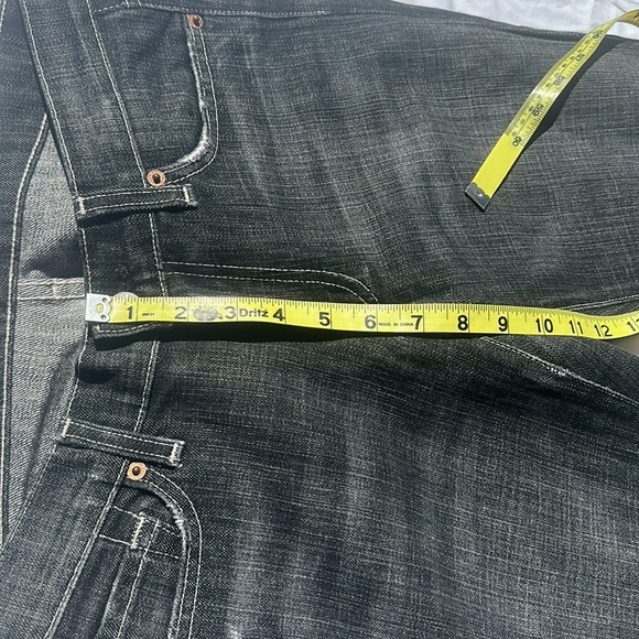 Seven for all mankind Bootcut QC black denim cut#711575 Size 27 - Picture 13 of 15